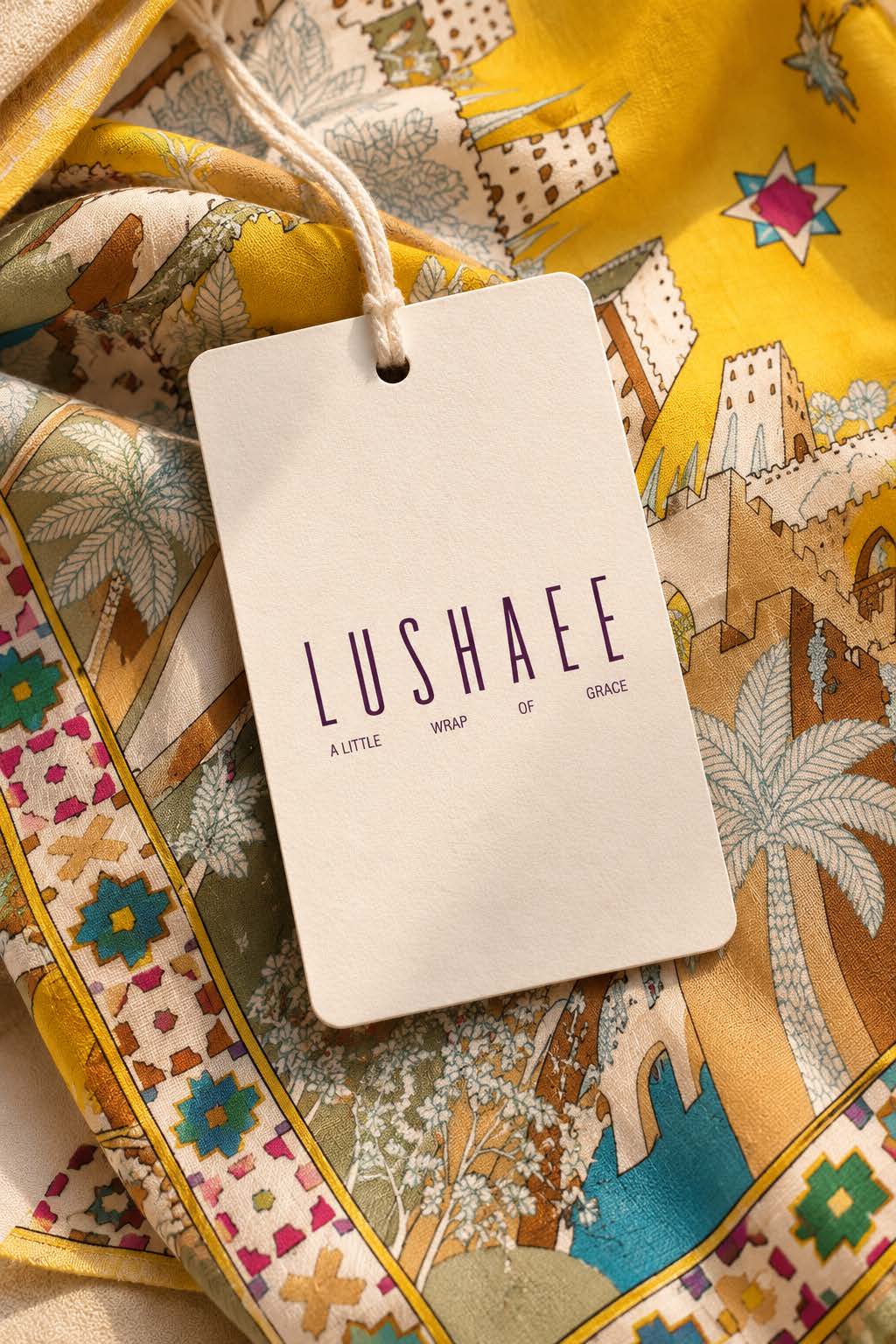 LUSHAÉE signature hang tag